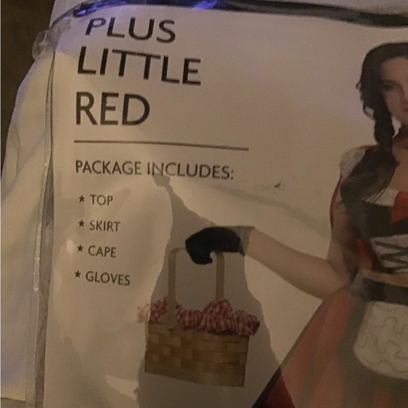 Starline LA little miss red riding hood plus size 4X Halloween costume NEW - Picture 5 of 7